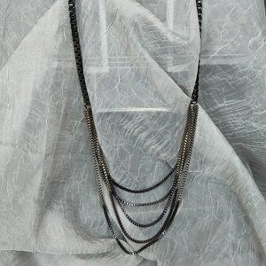 Ann Taylor Ombre Multi Strand Necklace